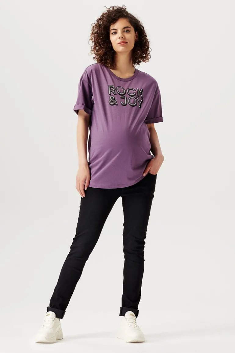 tshirt_bee__grape_jam_0.webp Noppies T-Shirts<T-shirt Bee - Grape Jam
