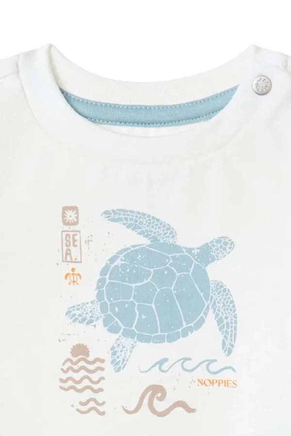 Noppies T-Shirts<T-shirt Buna - Whisper White