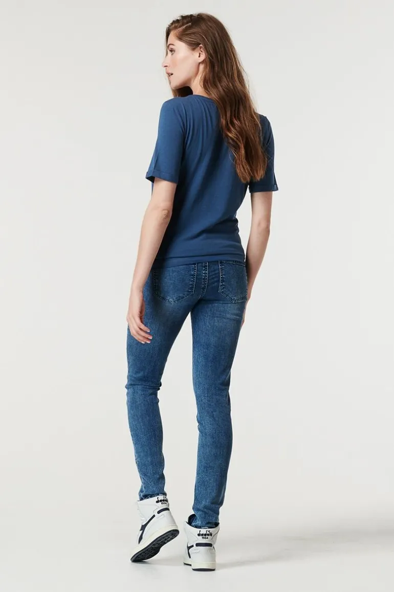 tshirt_crush__dark_denim_1.webp Noppies T-Shirts<T-shirt Crush - Dark Denim