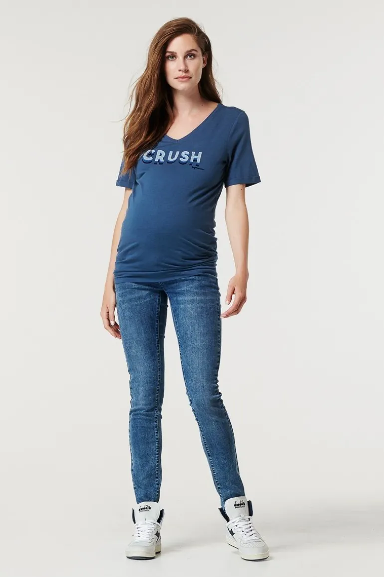 tshirt_crush__dark_denim_7.webp Noppies T-Shirts<T-shirt Crush - Dark Denim
