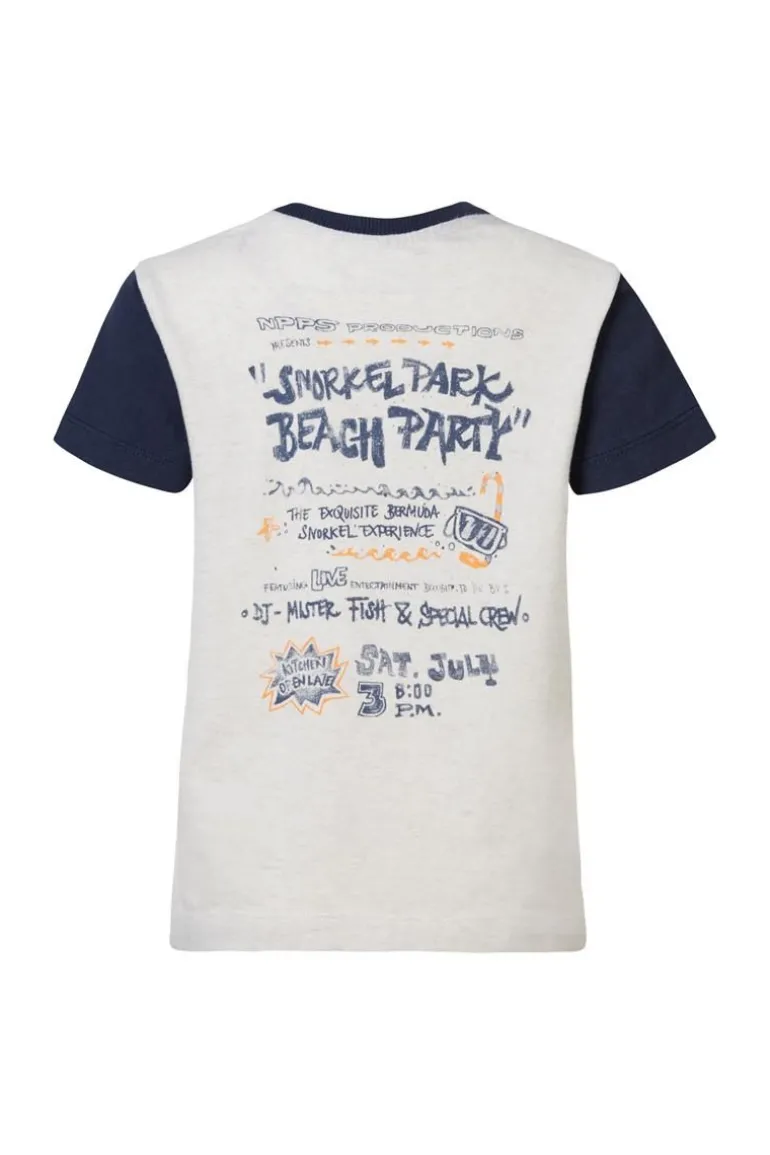 tshirt_dexter__oatmeal_3.webp Noppies Shirts<T-shirt Dexter - Oatmeal