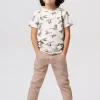 Noppies Shirts<T-shirt Dierks - Oatmeal