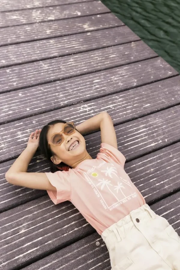Noppies Shirts<T-shirt Estes - Coral Haze
