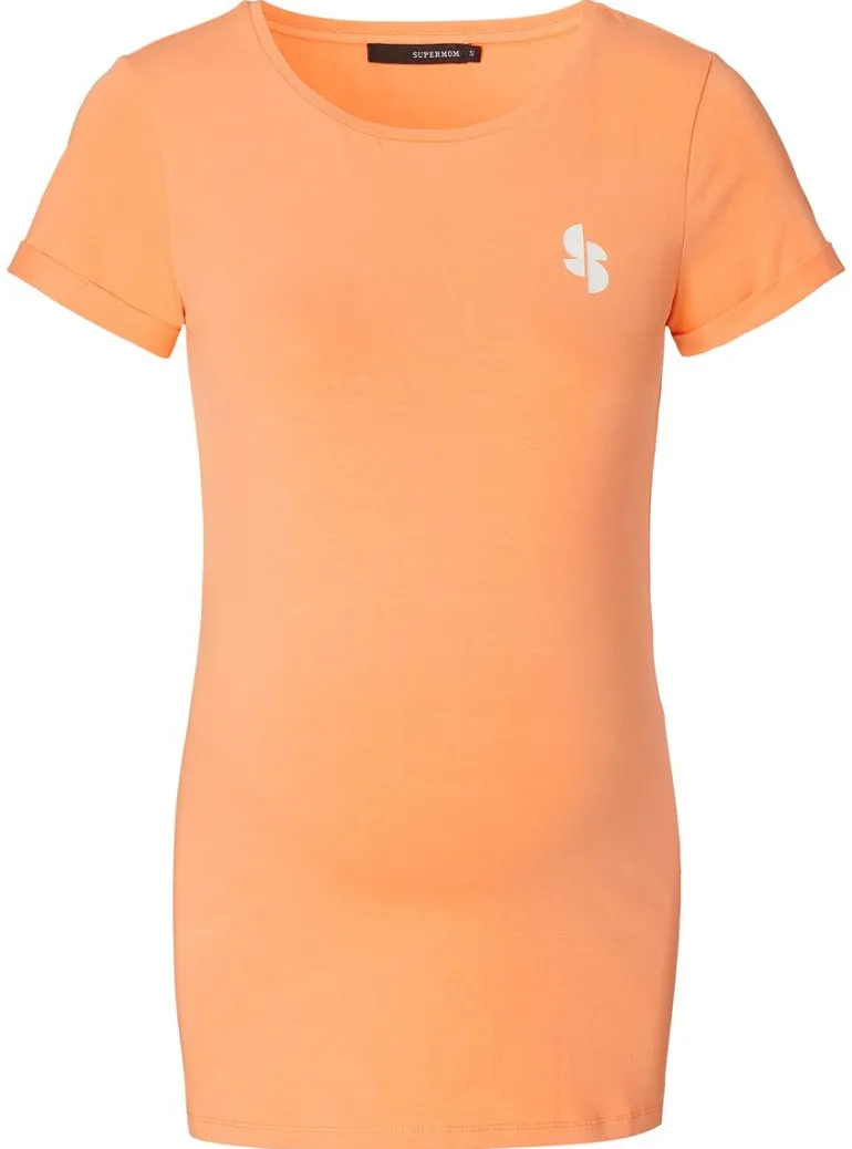 tshirt_freepoort__mock_or_2.webp Noppies T-Shirts<T-shirt Freepoort - Mock Orange