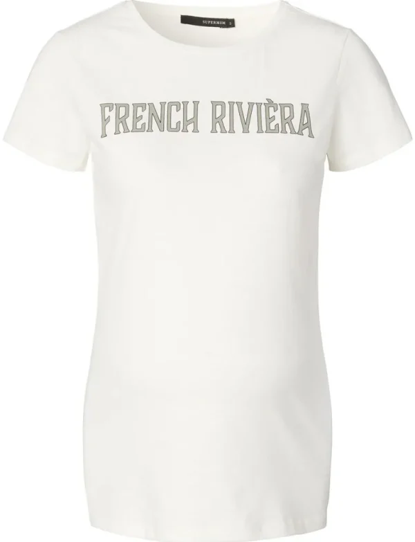Noppies T-Shirts<T-shirt French Rivera - Marshmallow
