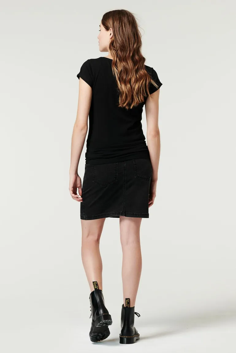 tshirt_heart__black_1.webp Noppies T-Shirts<T-shirt Heart - Black
