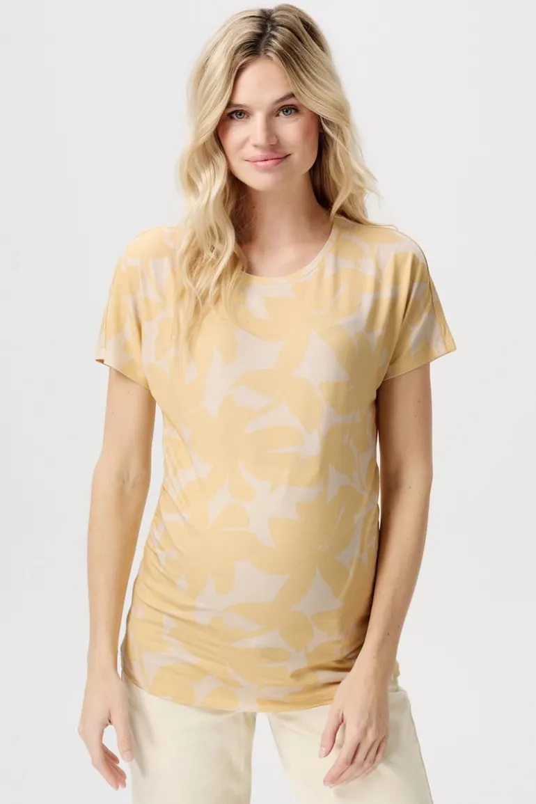 tshirt_ilya__light_yellow_0.webp Noppies T-Shirts<T-shirt Ilya - Light Yellow