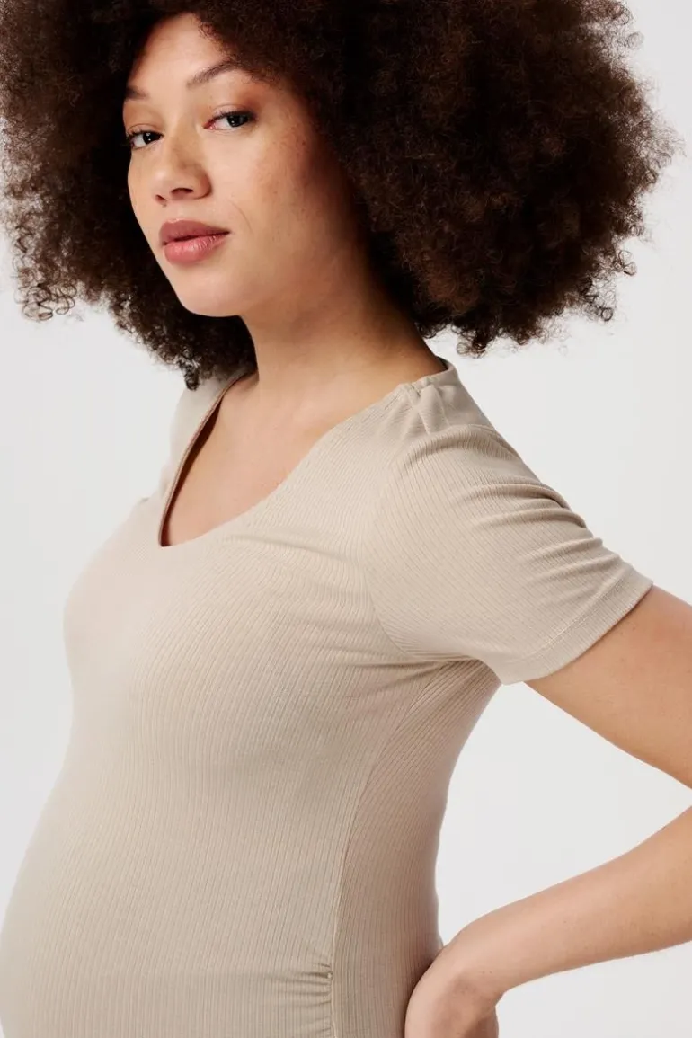 tshirt_jadie__light_sand_5.webp Noppies T-Shirts<T-shirt Jadie - Light Sand