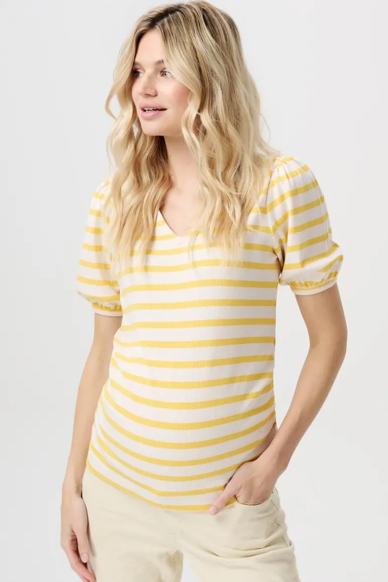 tshirt_janou__banana_crea_0.webp Noppies T-Shirts<T-shirt Janou - Banana Cream