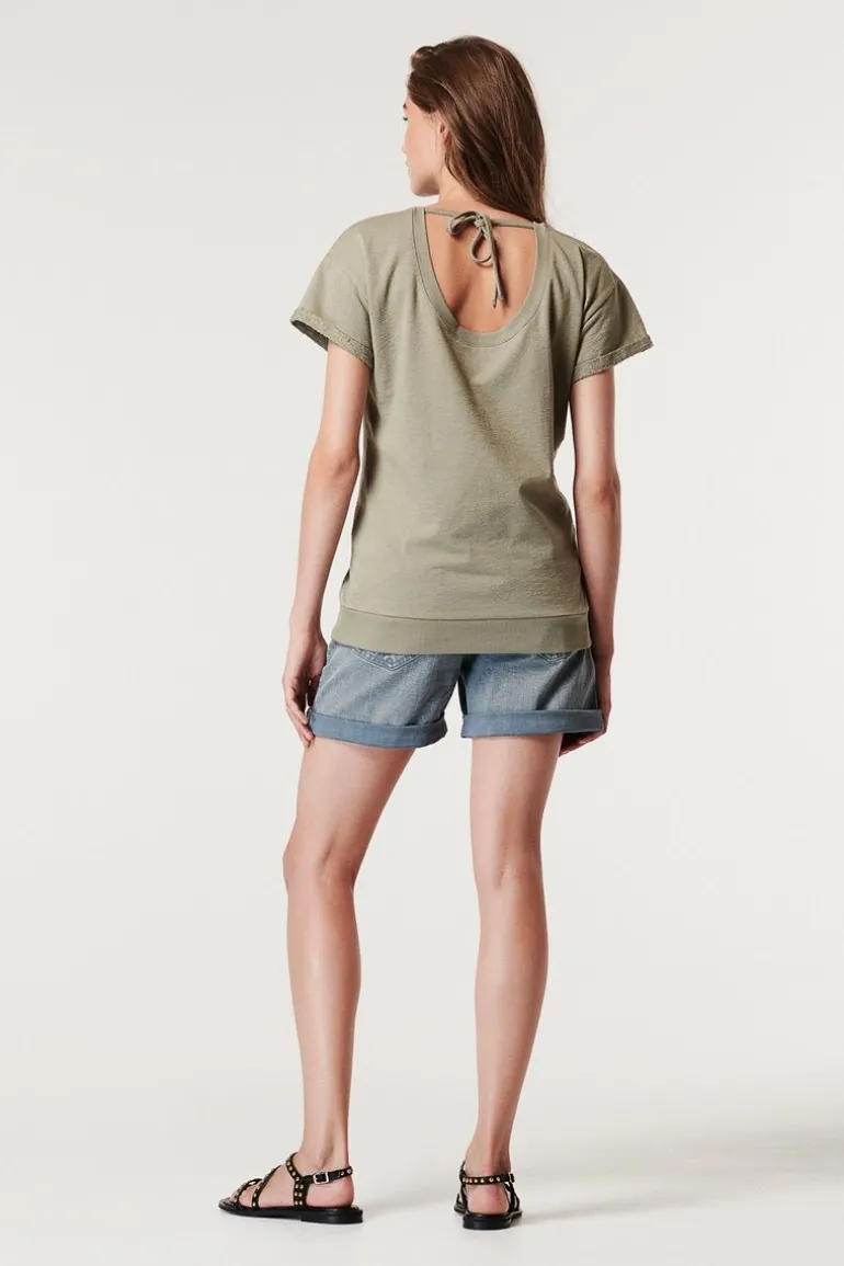 tshirt_joie_de_vivre__vet_1.webp Noppies T-Shirts<T-shirt Joie De Vivre - Vetiver
