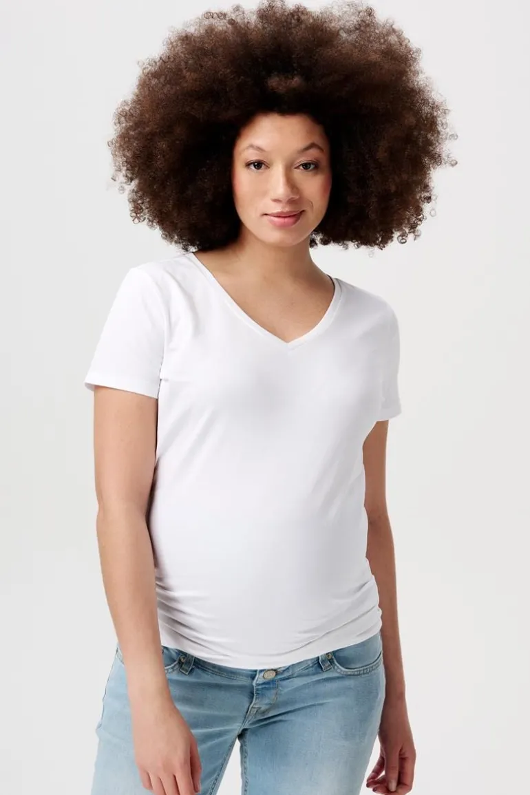 tshirt_kaat__optical_whit_0.webp Noppies T-Shirts<T-shirt Kaat - Optical White