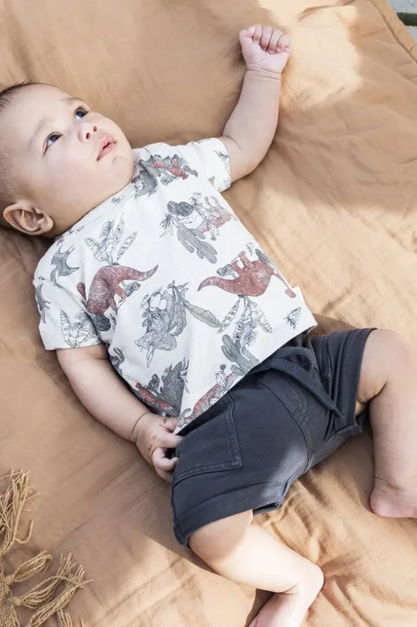 Noppies T-Shirts<T-shirt Mendota - Oatmeal