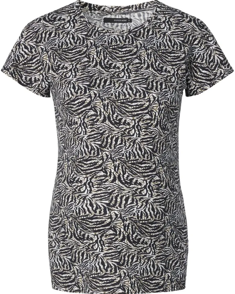 tshirt_palm_leafs__vetive_2.webp Noppies T-Shirts<T-shirt Palm Leafs - Vetiver