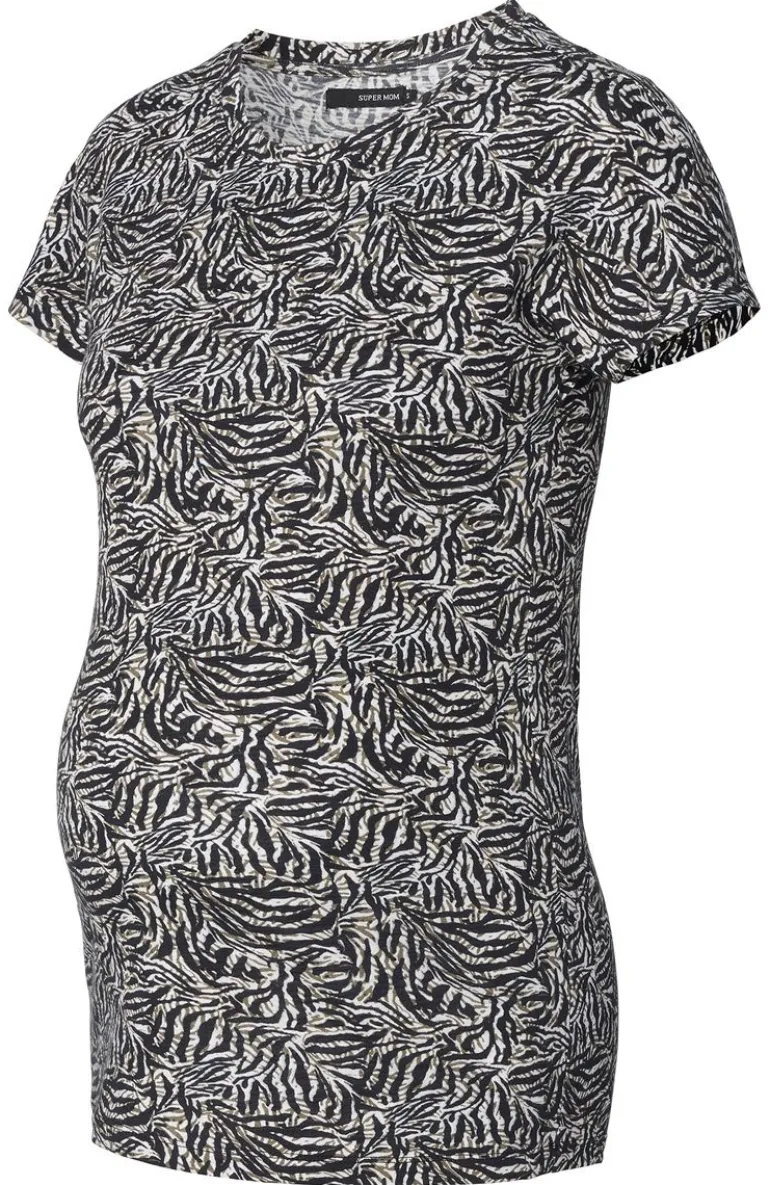 tshirt_palm_leafs__vetive_4.webp Noppies T-Shirts<T-shirt Palm Leafs - Vetiver