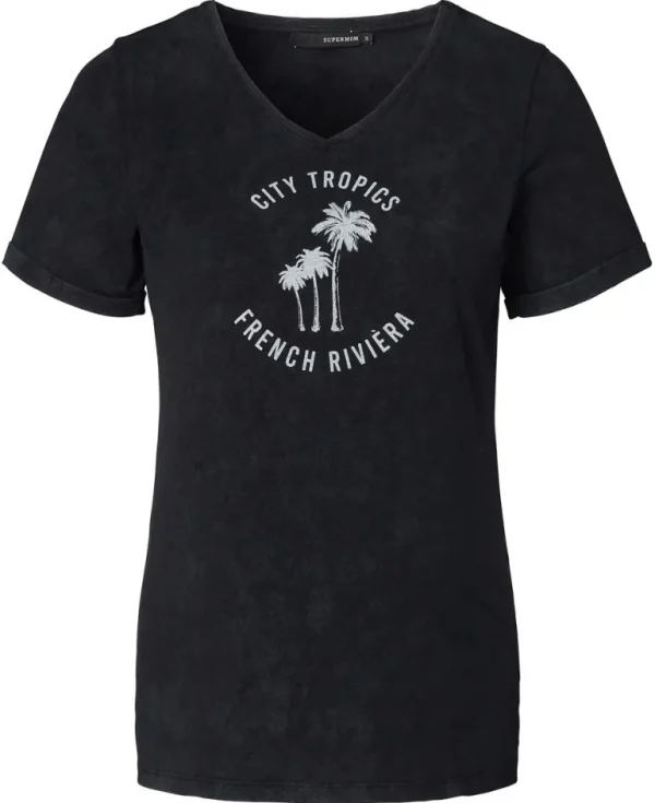 Noppies T-Shirts<T-shirt Palm Trees - Black