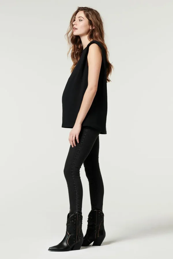 Noppies T-Shirts<T-shirt Shoulderpads - Black