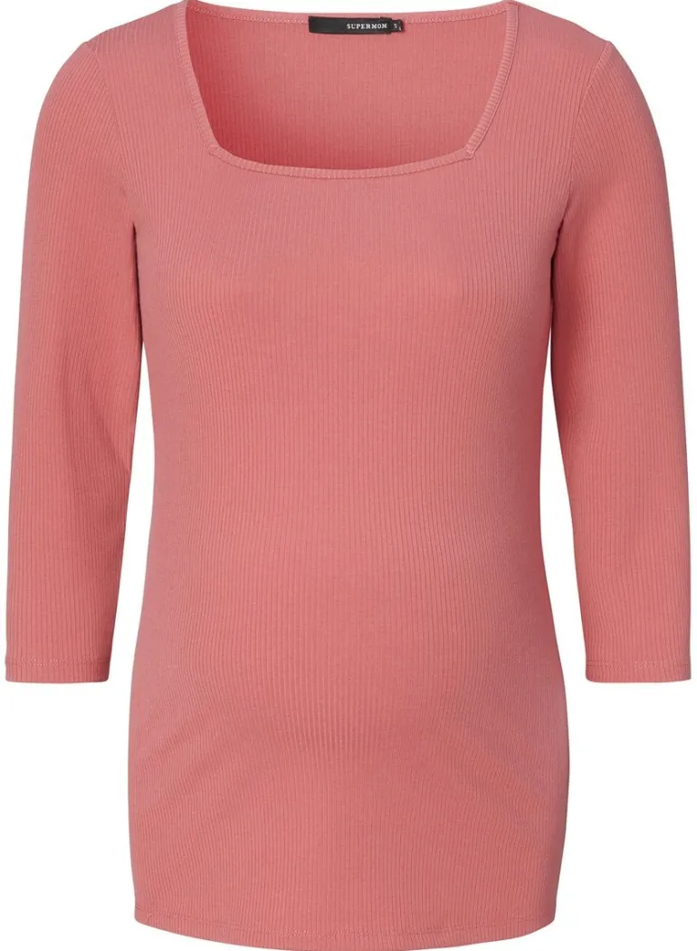 tshirt_square__light_maho_2.webp Noppies T-Shirts<T-shirt Square - Light Mahogany