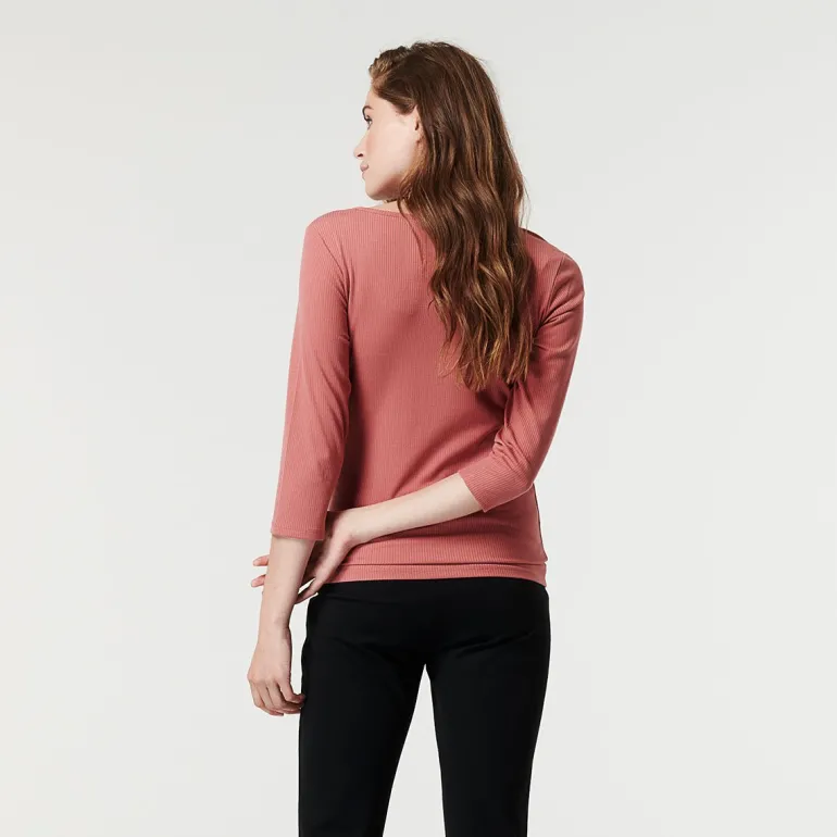 tshirt_square__light_maho_6.webp Noppies T-Shirts<T-shirt Square - Light Mahogany