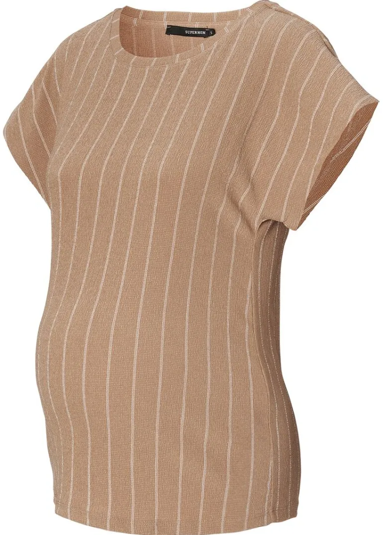 tshirt_stripe__tigers_eye_11.webp Noppies T-Shirts<T-shirt Stripe - Tigers Eye