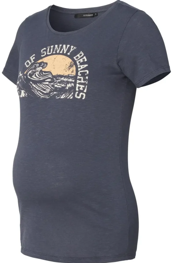 Noppies T-Shirts<T-shirt Sunny Beaches - Ebony