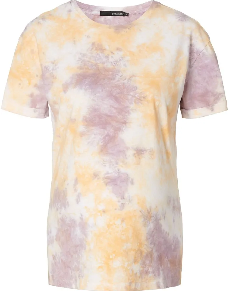 tshirt_tie_dye__new_wheat_2.webp Noppies T-Shirts<T-shirt Tie Dye - New Wheat