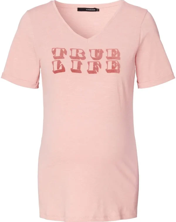 Noppies T-Shirts<T-shirt True Life - Misty Rose
