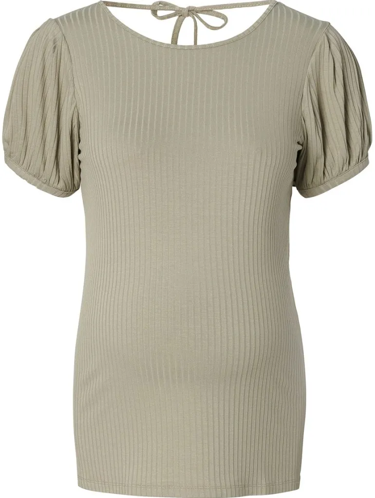 tshirt_volant__vetiver_2.webp Noppies T-Shirts<T-shirt Volant - Vetiver