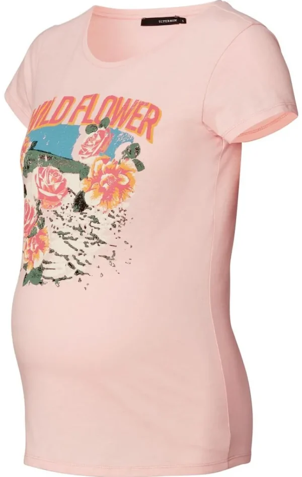 Noppies T-Shirts | T-Shirts<T-shirt Wild Flower - Evening Sand