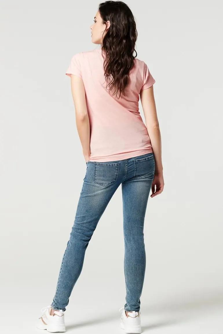 tshirt_wild_flower__eveni_7.webp Noppies T-Shirts | T-Shirts<T-shirt Wild Flower - Evening Sand