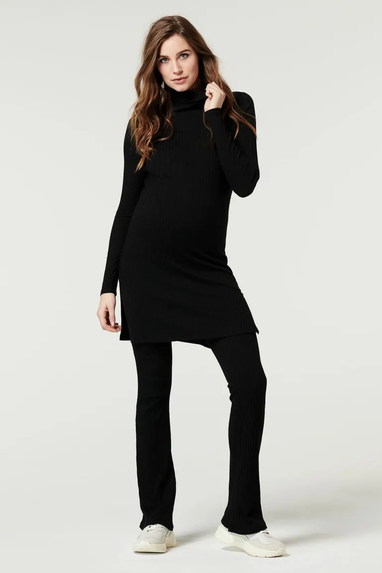 tuniek_rib__black_0.webp Noppies Blouses & Tunieken<Tuniek Rib - Black
