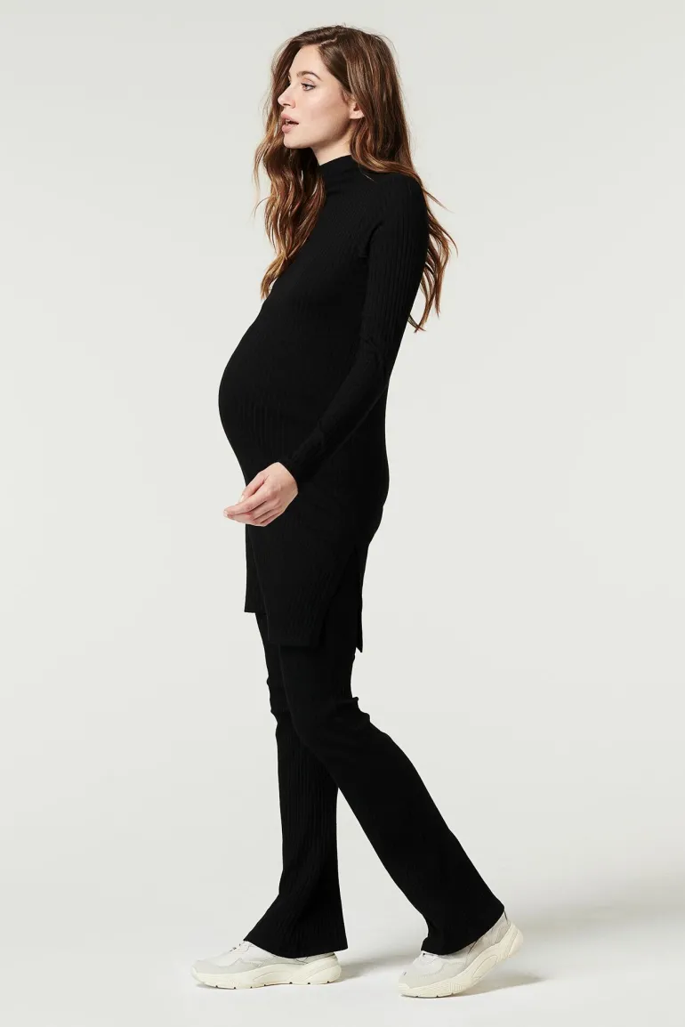 tuniek_rib__black_14.webp Noppies Blouses & Tunieken<Tuniek Rib - Black