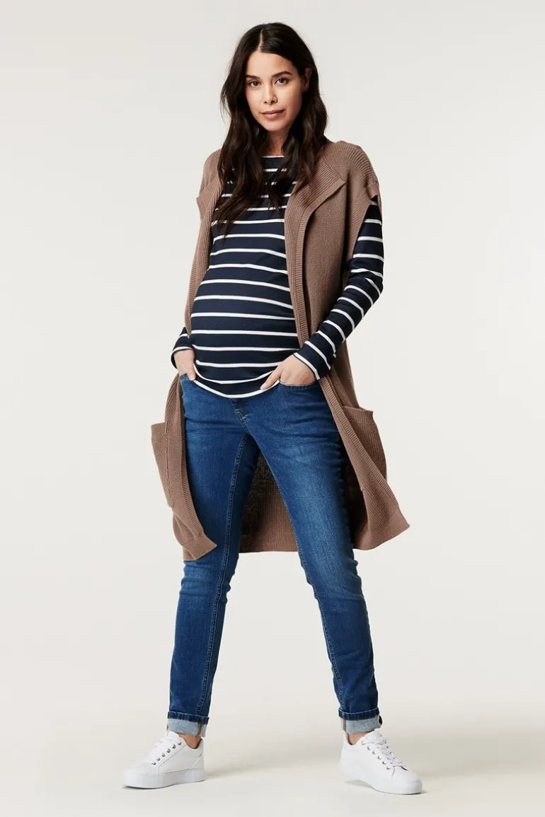vest__taupe_grey_0.webp Noppies Vesten<Vest - Taupe Grey