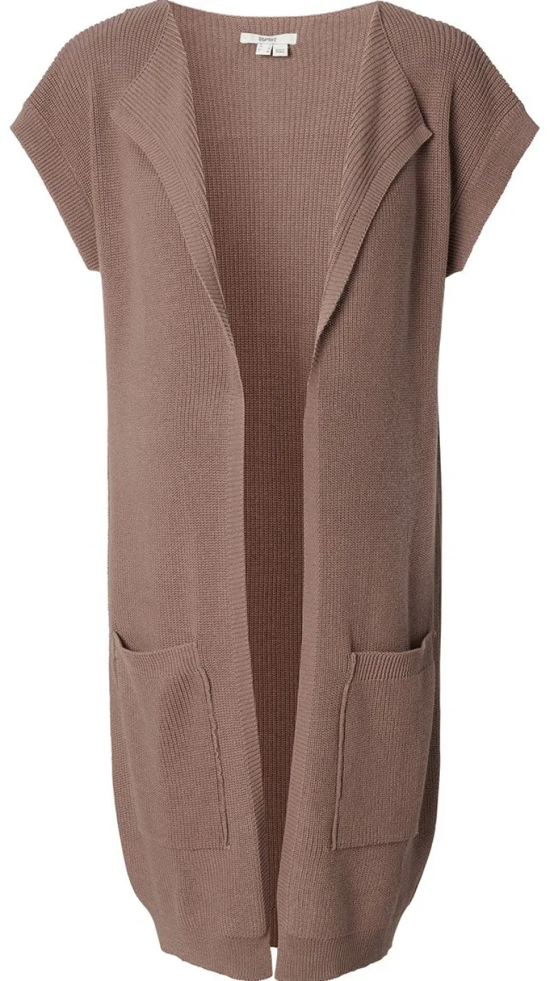 vest__taupe_grey_8.webp Noppies Vesten<Vest - Taupe Grey