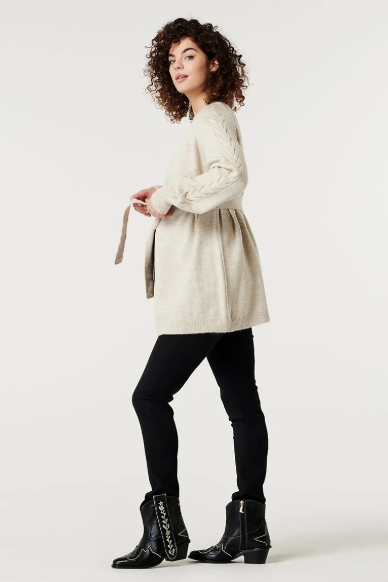 vest_broadway__ras_oatmea_5.webp Noppies Vesten<Vest Broadway - RAS1203 Oatmeal Mel.