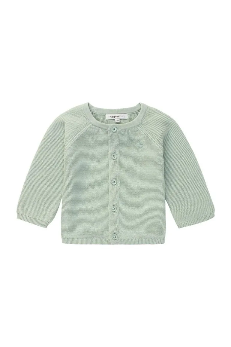 vest_naga__grey_mint_2.webp Noppies Vesten | Basics<Vest Naga - Grey Mint