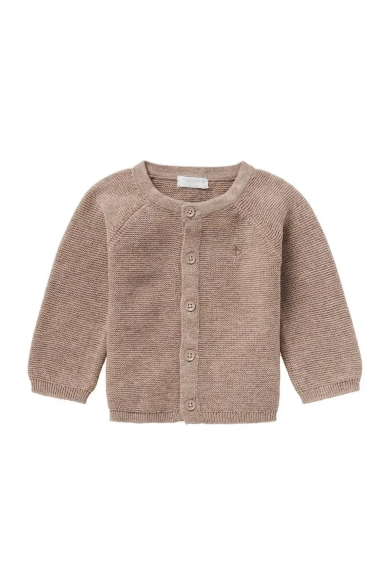 vest_naga__taupe_melange_8.webp Noppies Vesten | Basics<Vest Naga - Taupe Melange