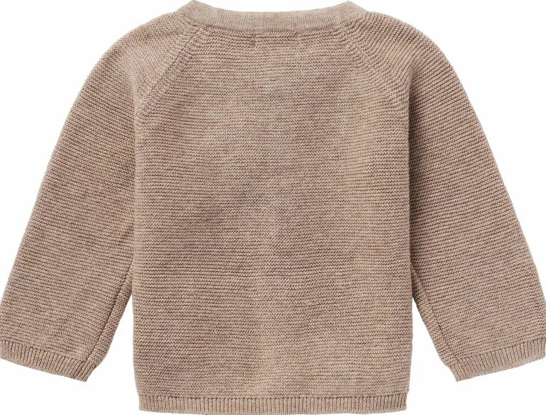vest_naga__taupe_melange_9.webp Noppies Vesten | Basics<Vest Naga - Taupe Melange