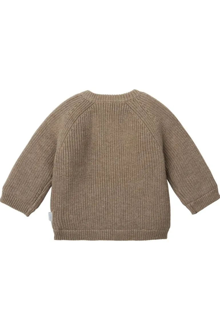vest_nevers__taupe_melang_1.webp Noppies Vesten | Basics<Vest Nevers - Taupe Melange
