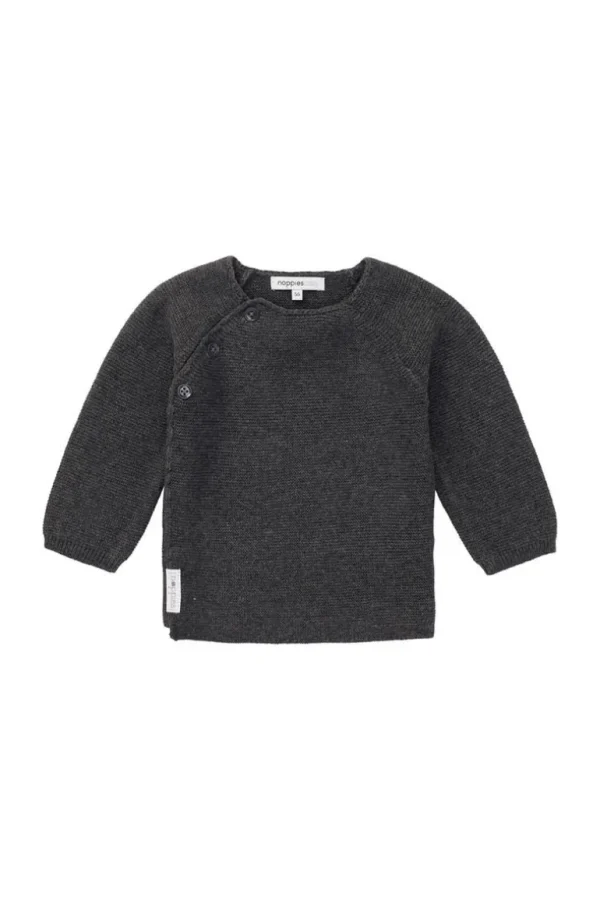 Noppies Vesten | Basics<Vest Pino - Dark grey melange
