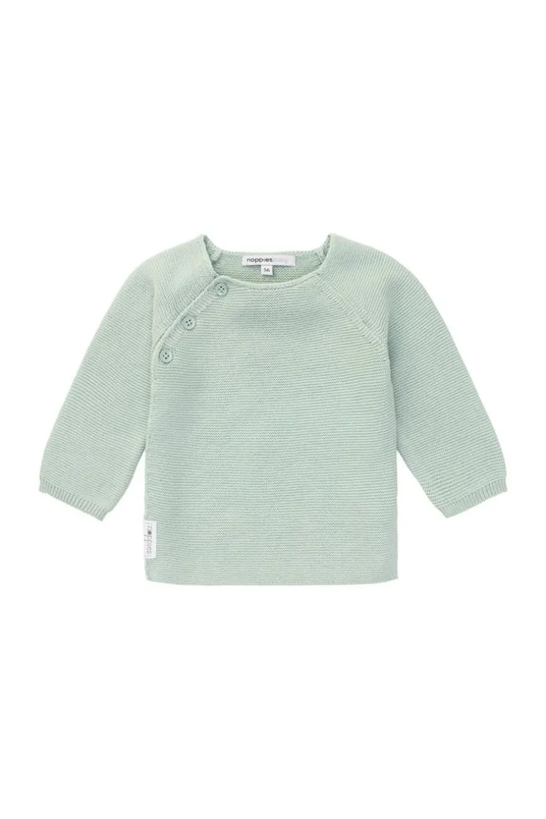 vest_pino__grey_mint_4.webp Noppies Vesten | Basics<Vest Pino - Grey Mint
