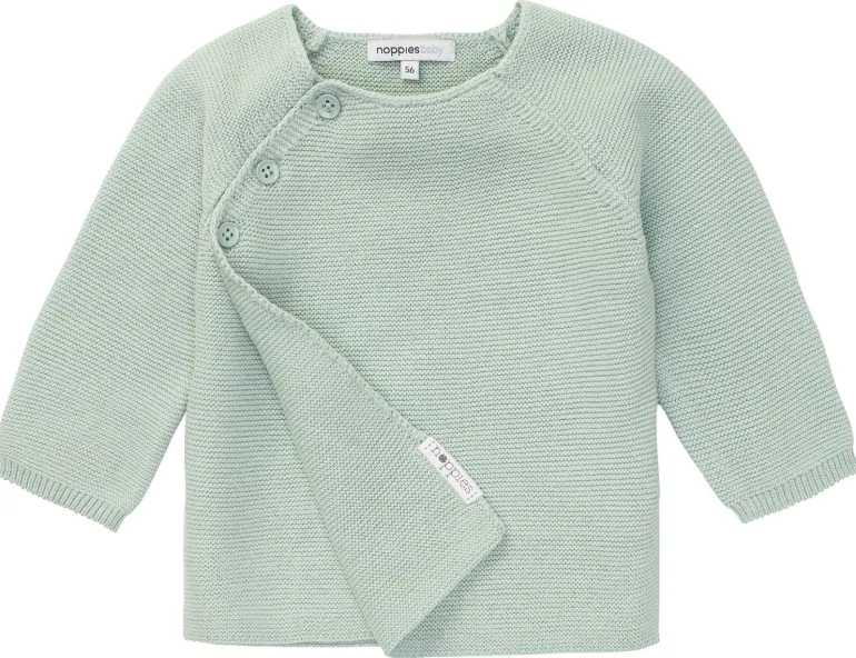vest_pino__grey_mint_6.webp Noppies Vesten | Basics<Vest Pino - Grey Mint