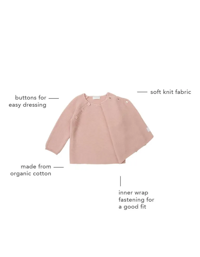 vest_pino__rose_smoke_4.webp Noppies Vesten | Basics<Vest Pino - Rose Smoke