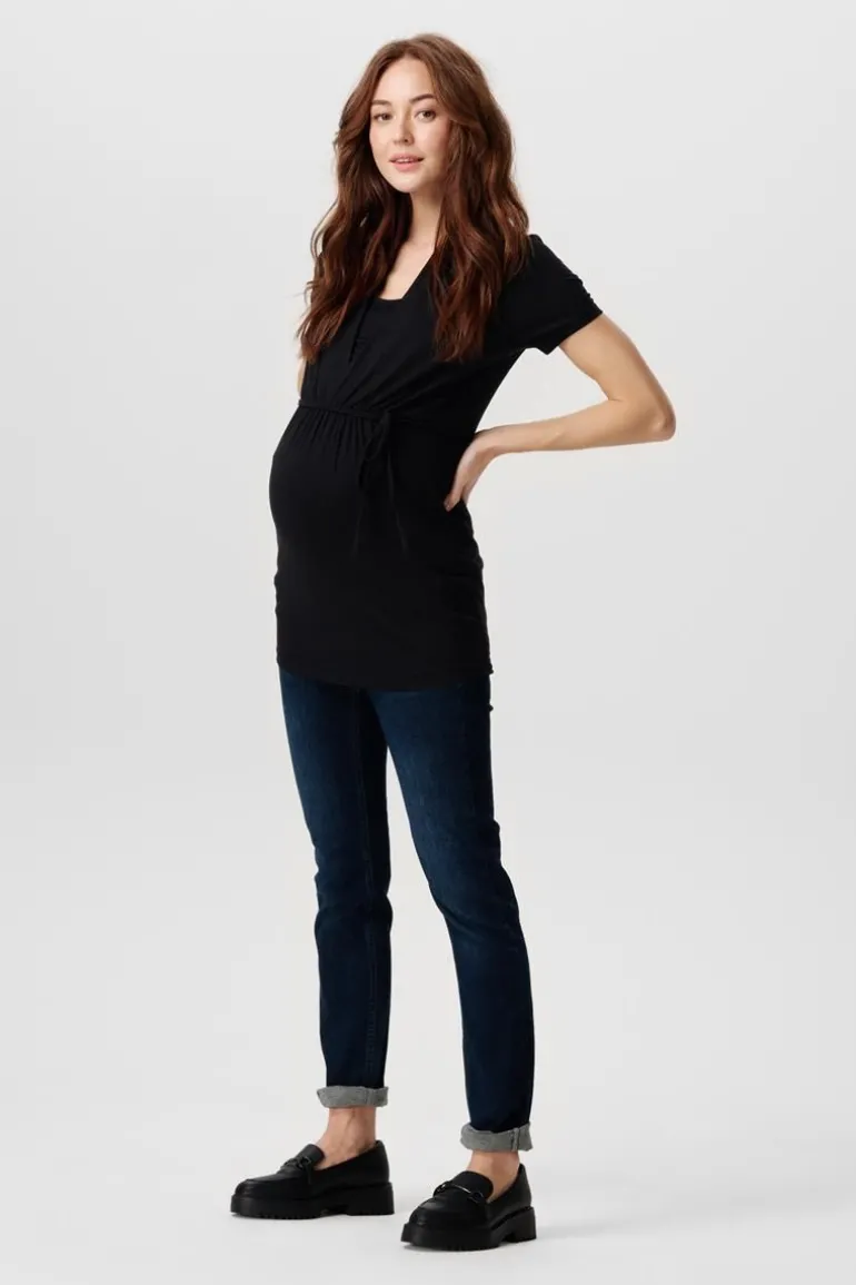 voedings_tshirt__black_7.webp Noppies T-Shirts | T-Shirts<Voedings T-shirt - Black