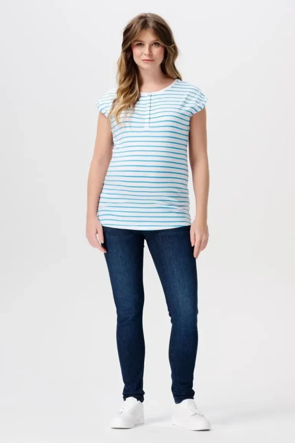 Noppies T-Shirts | T-Shirts<Voedings T-shirt - Blue