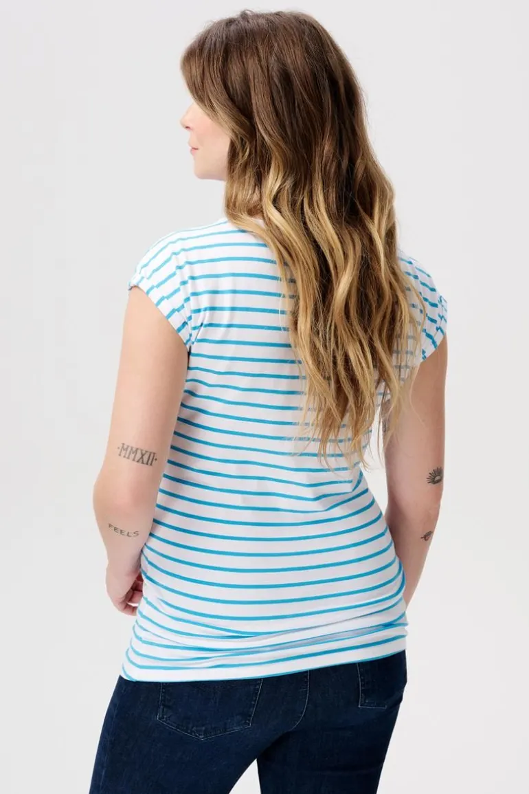 voedings_tshirt__blue_7.webp Noppies T-Shirts | T-Shirts<Voedings T-shirt - Blue