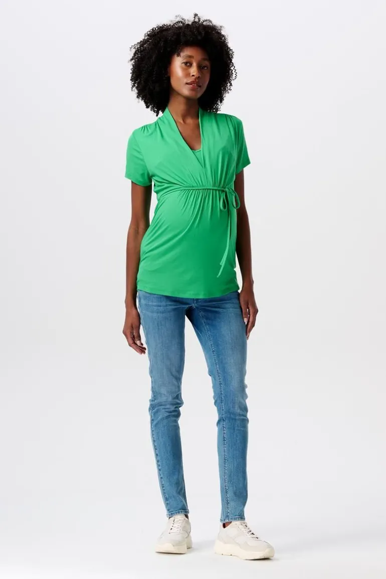 voedings_tshirt__bright_g_6.webp Noppies T-Shirts | T-Shirts<Voedings T-shirt - Bright green