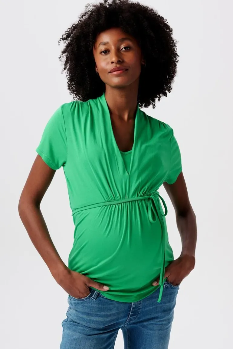 voedings_tshirt__bright_g_7.webp Noppies T-Shirts | T-Shirts<Voedings T-shirt - Bright green