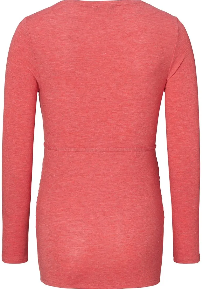 voedings_tshirt__coral_3.webp Noppies T-Shirts | T-Shirts<Voedings T-shirt - Coral