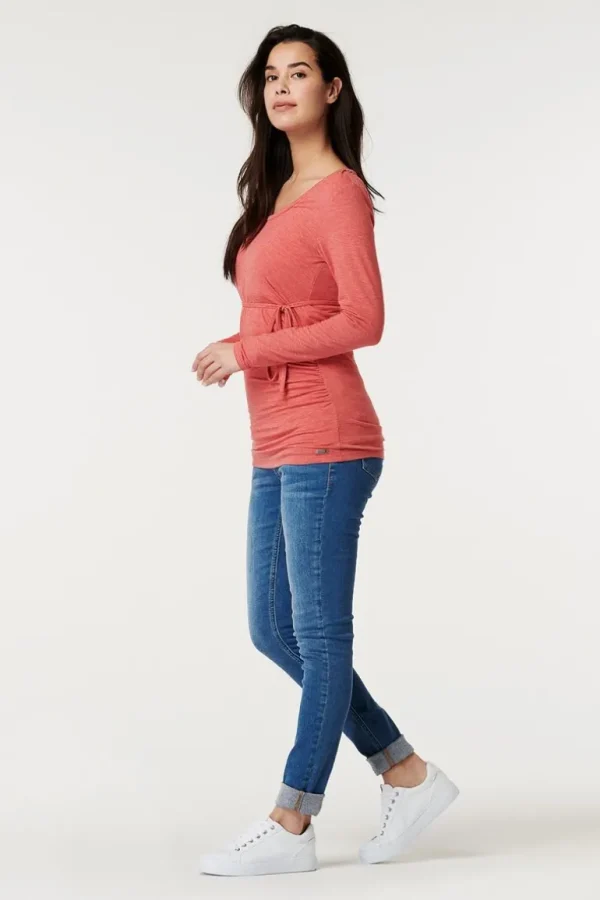 Noppies T-Shirts | T-Shirts<Voedings T-shirt - Coral