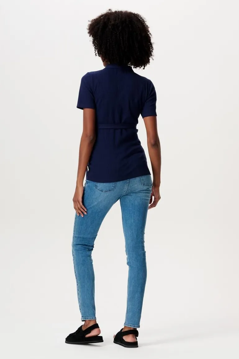 voedings_tshirt__dark_nav_8-2.webp Noppies T-Shirts | T-Shirts<Voedings T-shirt - Dark Navy